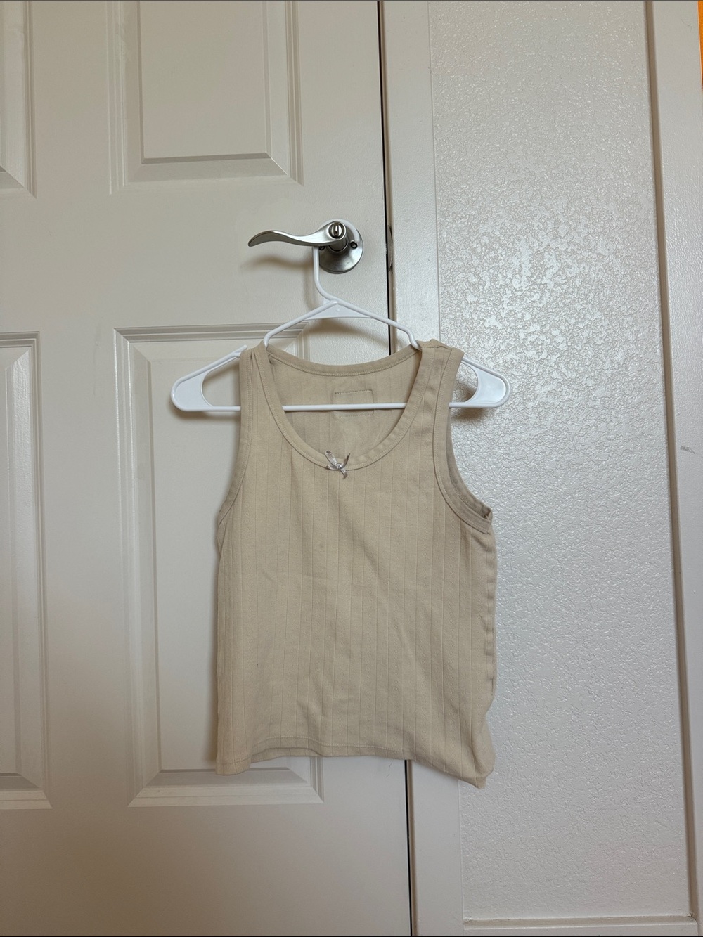 Daily Drills Butter Yellow Ribbed Tank Top